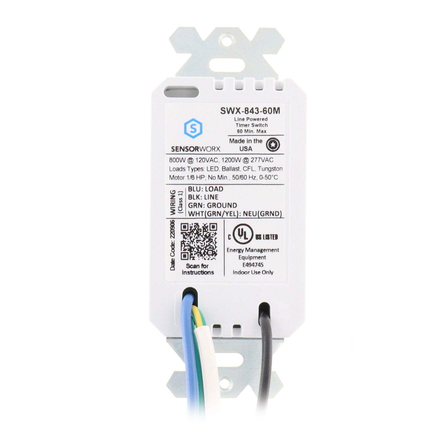 SensorWorx SWX-843-60M-IV