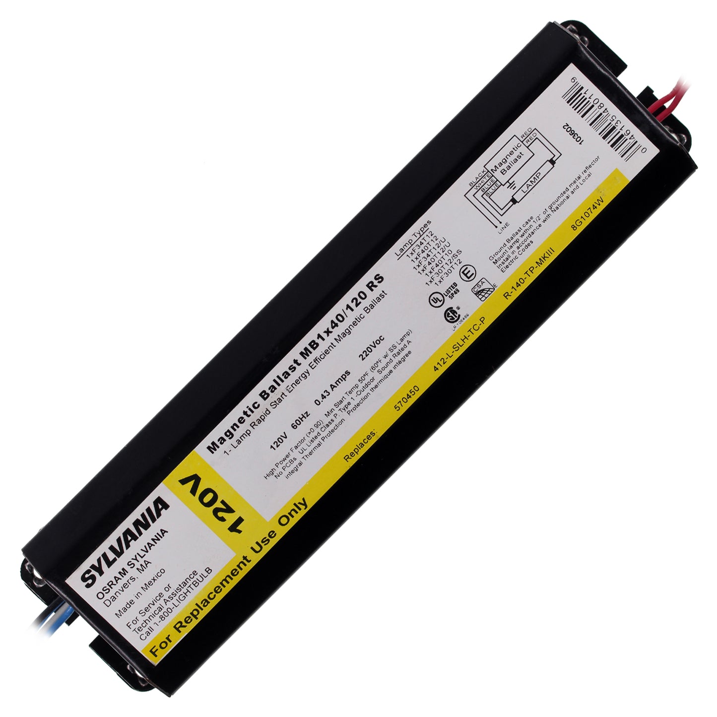 Sylvania MB1x40/120-RS