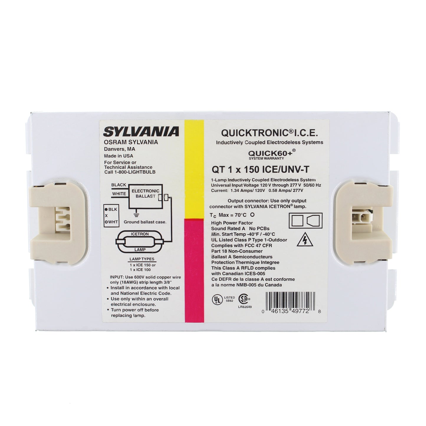 Sylvania QT1x50ICE/UNV-T