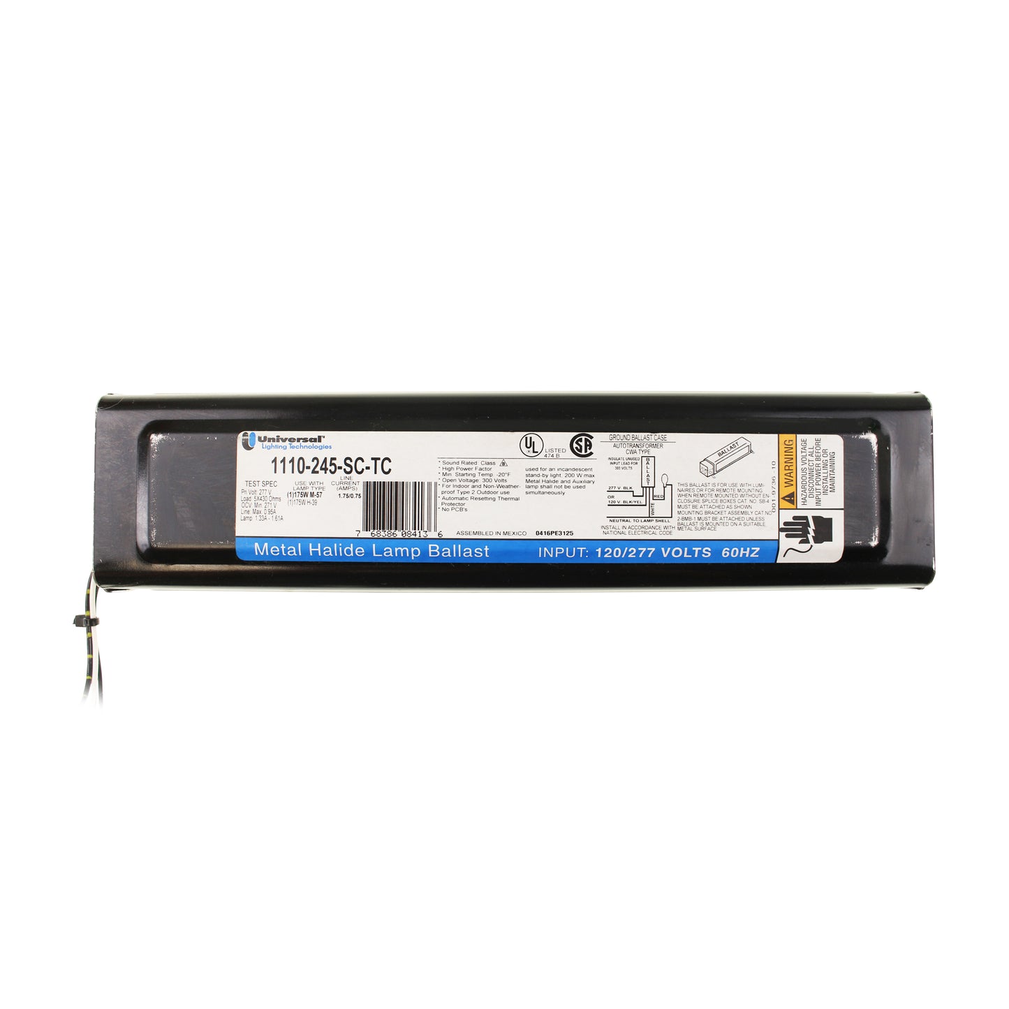 Universal Ballast 1110-245-SC-TC