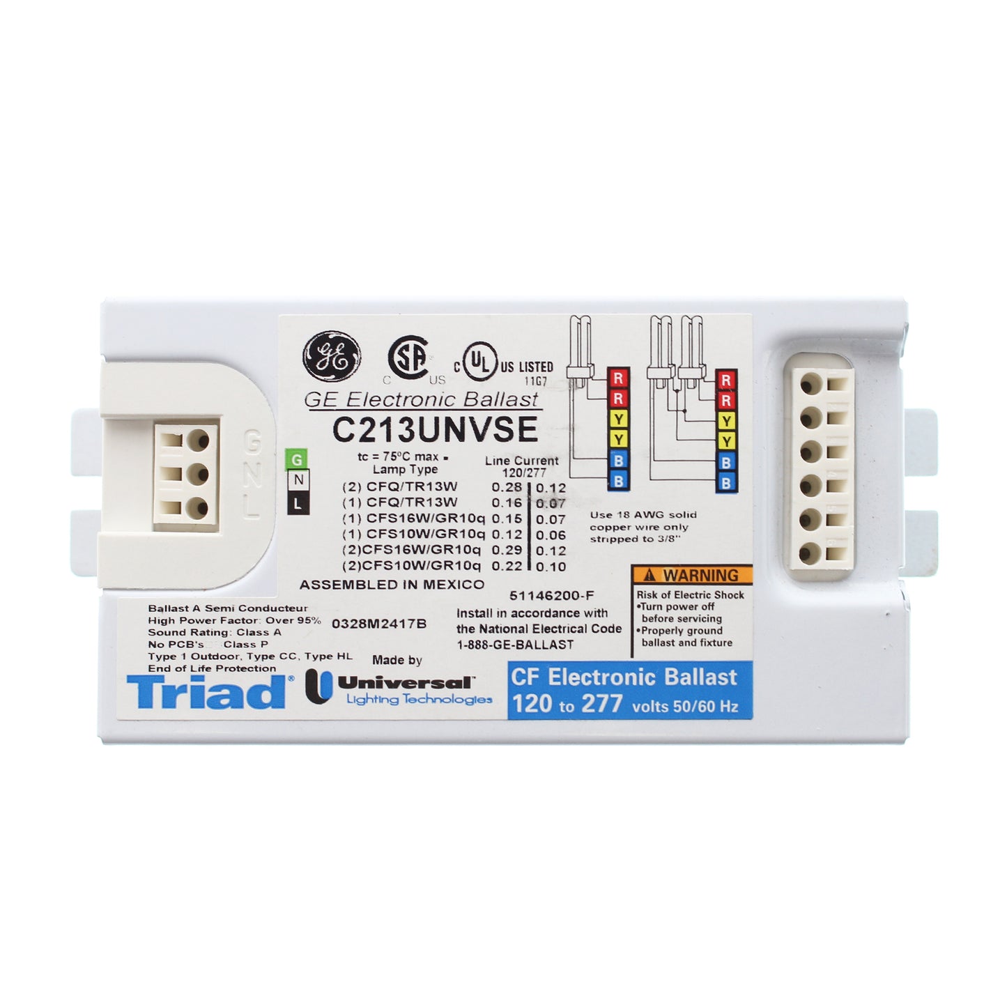 Universal Ballast C213UNVSE
