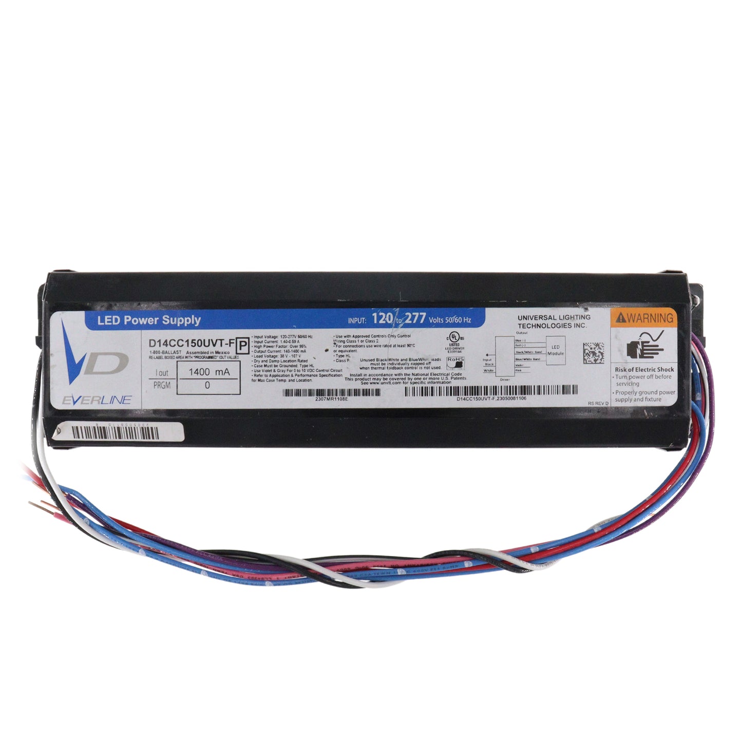 Universal Lighting Technologies D14CC150UVT-F