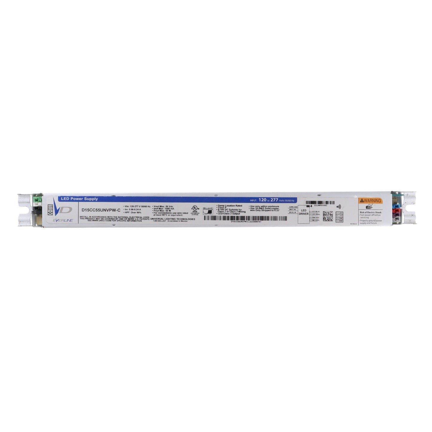 Universal Lighting Technologies D15CC55UNVPW-C010C
