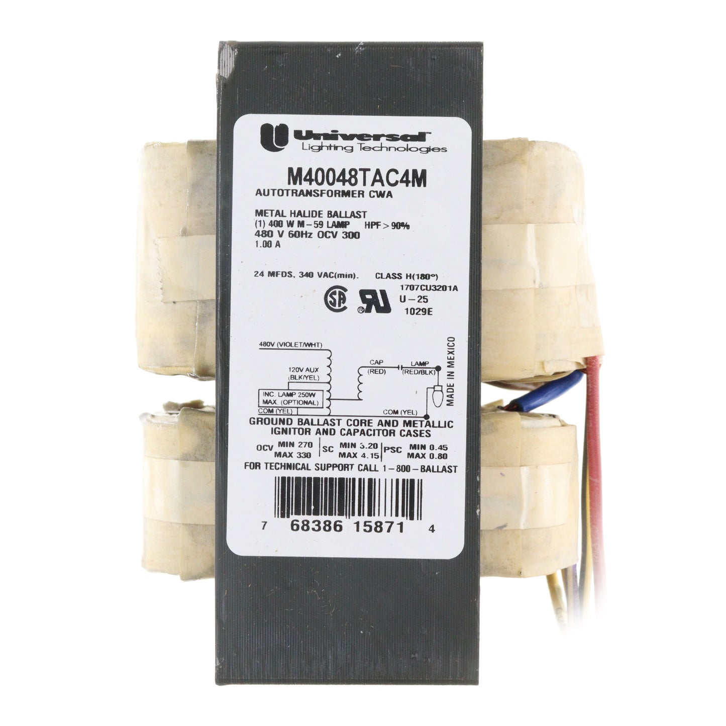 Universal Lighting Technologies M40048TAC4M-500K