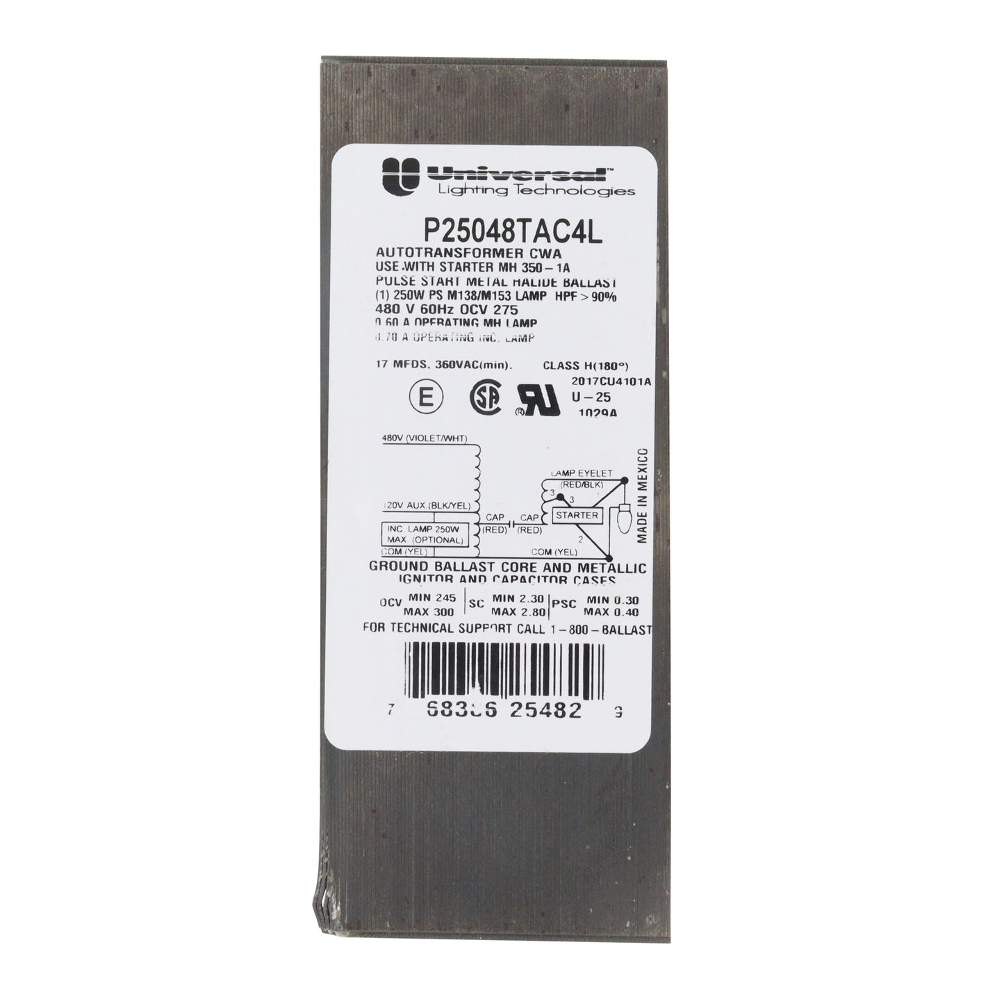 Universal Lighting Technologies P25048TAC4L-500K