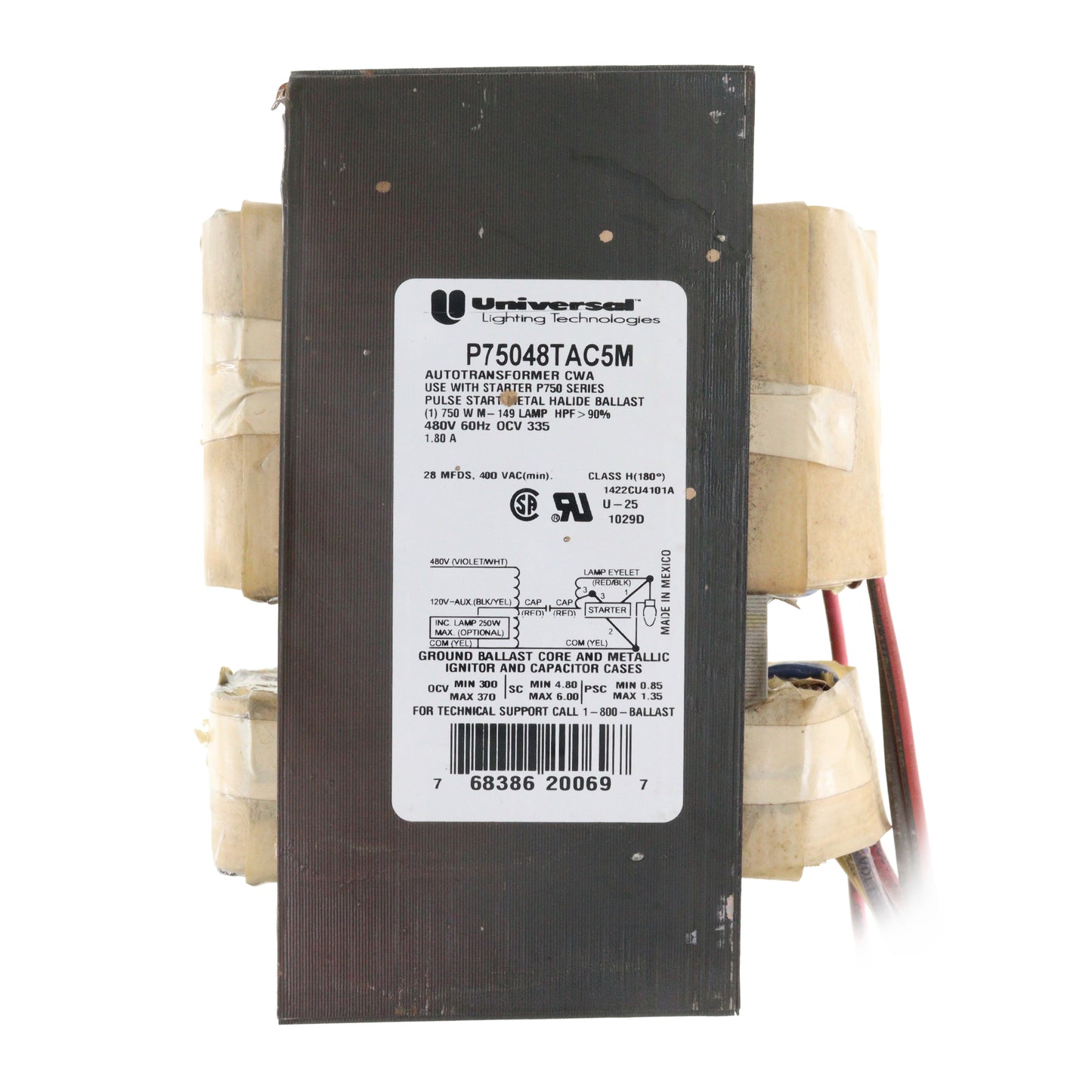 Universal Lighting Technologies P75048TAC5M-583C