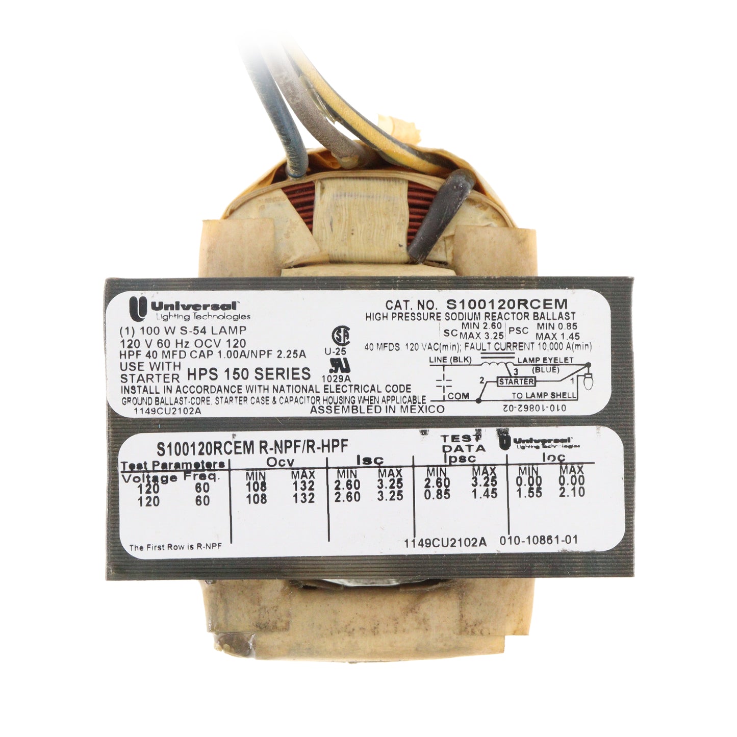 Universal Lighting Technologies S100120RCEM-000C