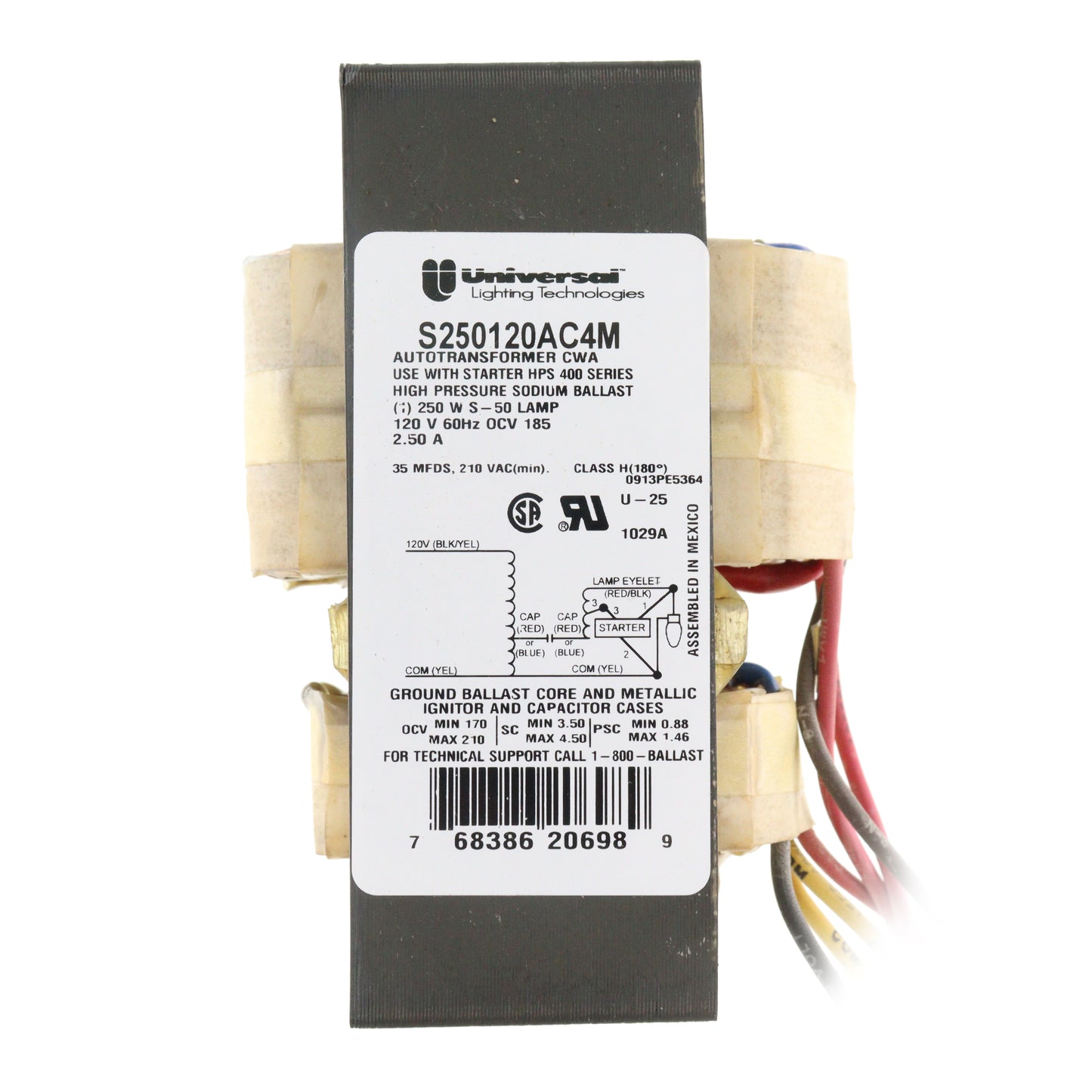 Universal Lighting Technologies S250120AC4M-500K