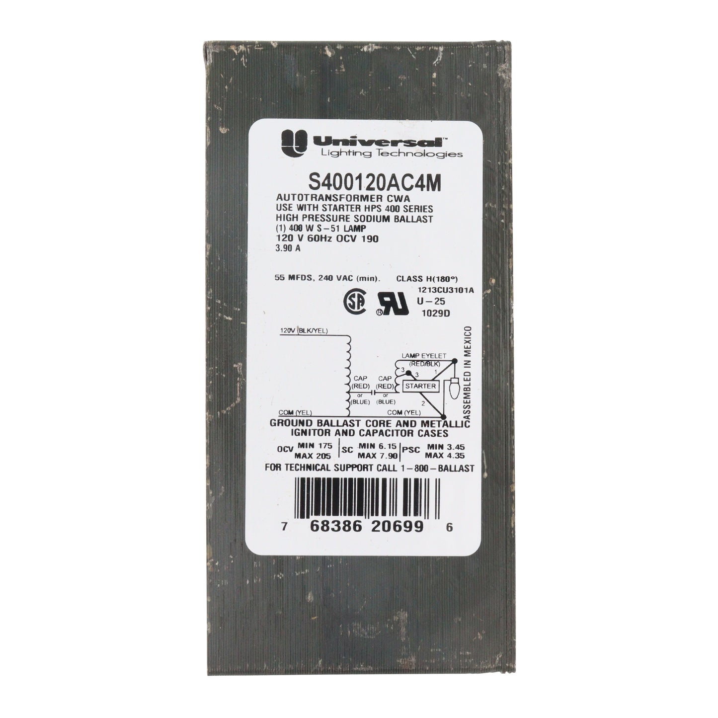 Universal Lighting Technologies S400120AC4M-500K