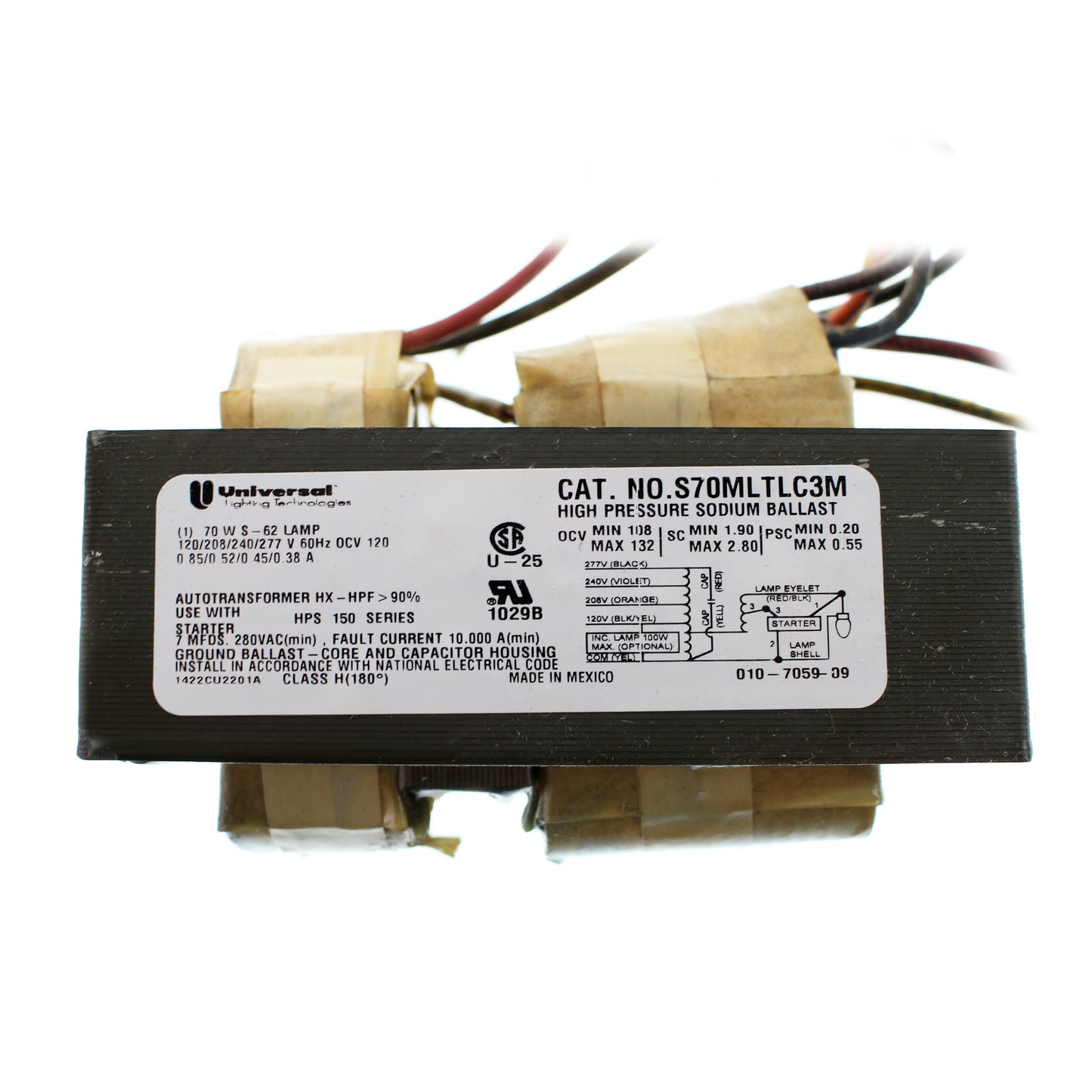 Universal Ballast S70MLTLC3M-500K