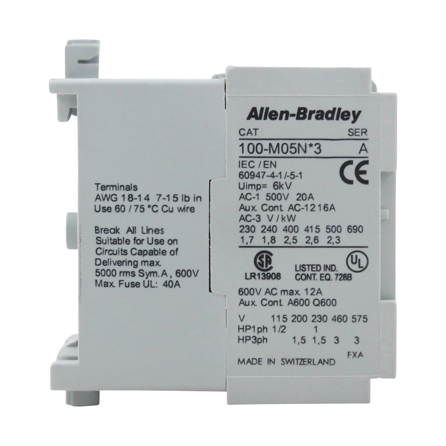Allen Bradley Group 100-M05NKD3