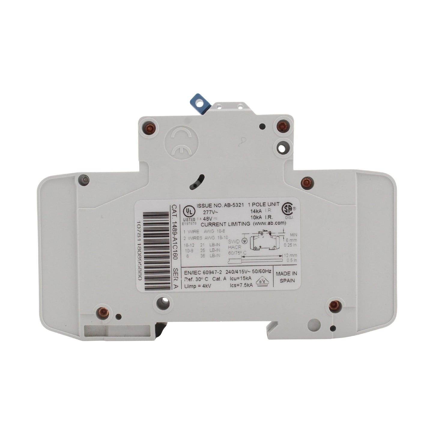Allen Bradley Group 1489-A1C160