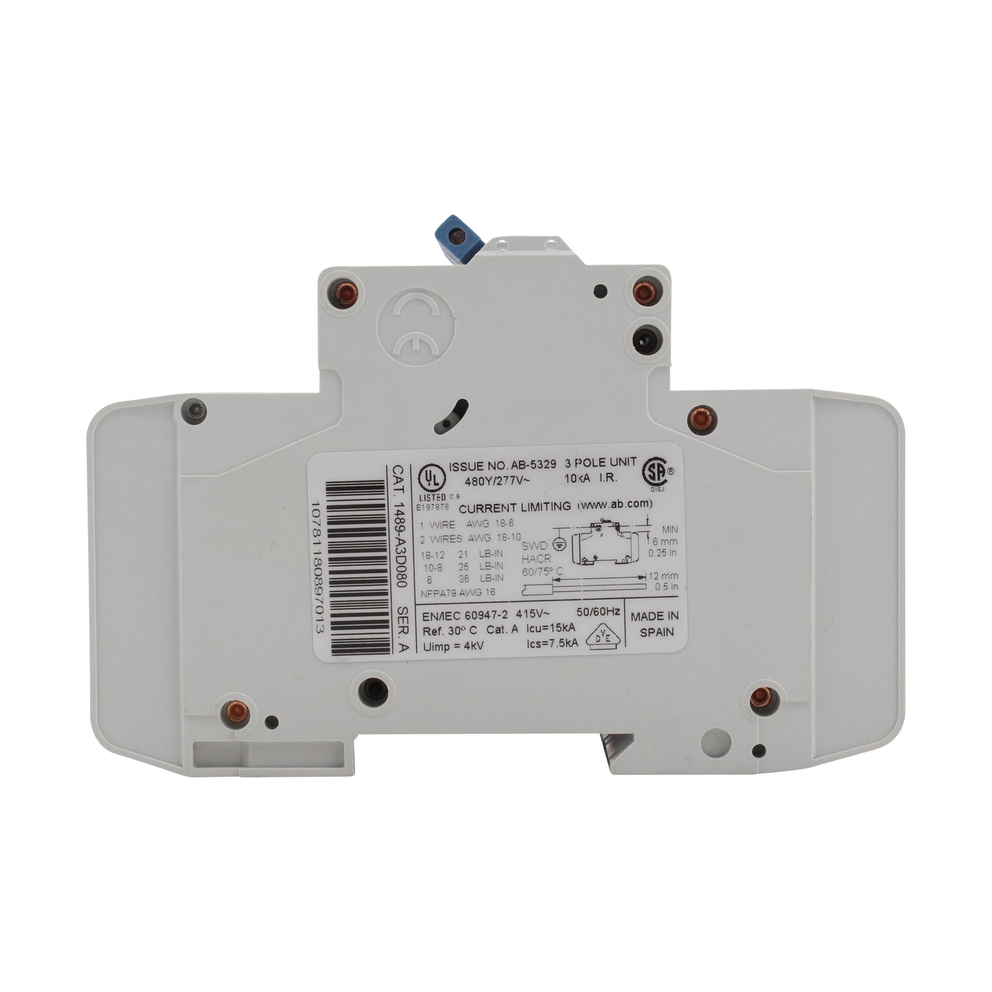 Allen Bradley Group 1489-A3D080