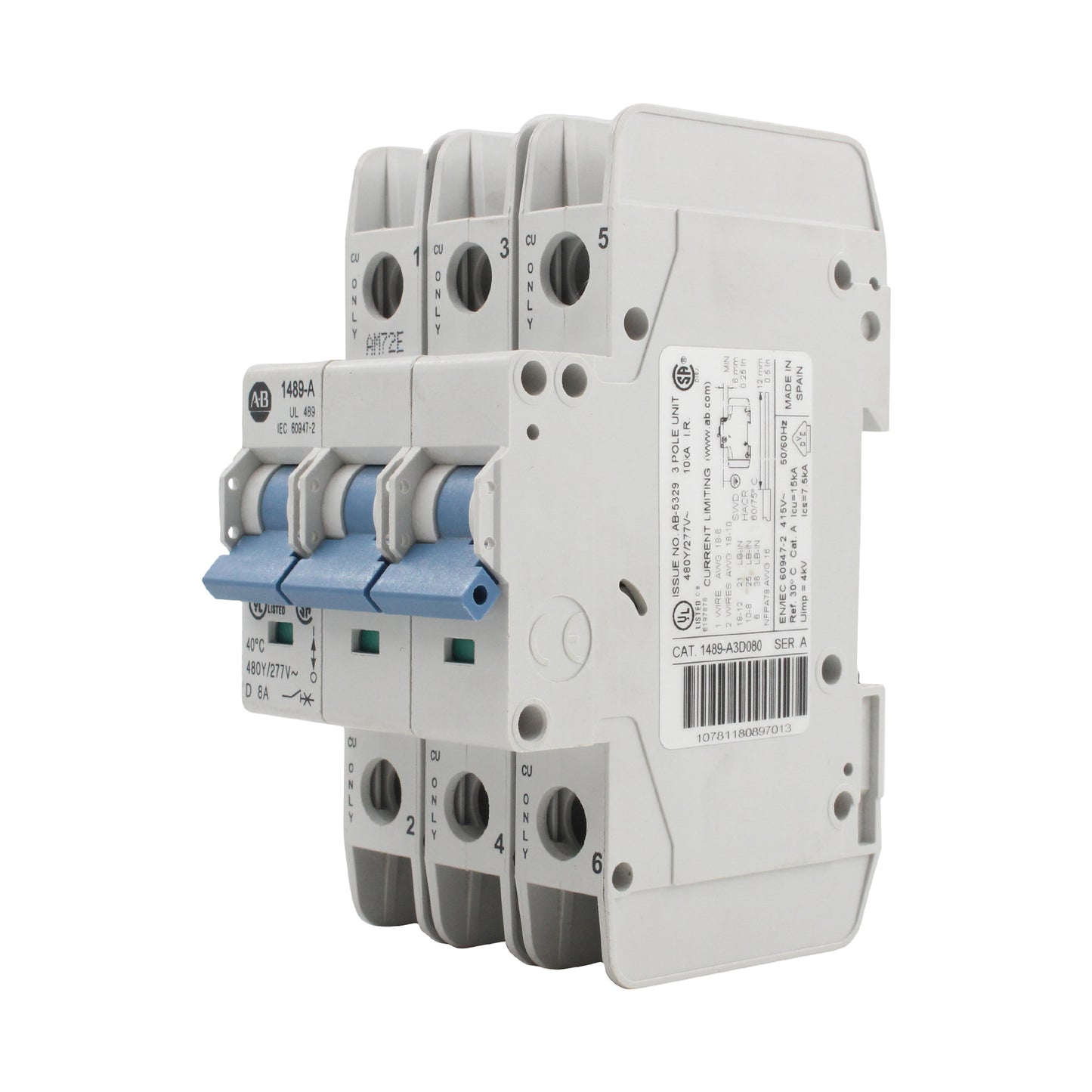 Allen Bradley Group 1489-A3D080