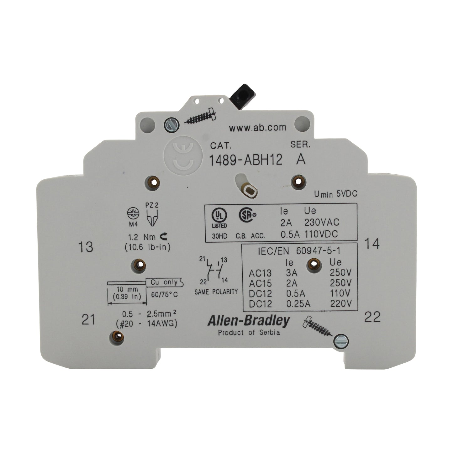 Allen Bradley Group 1489-ABH12