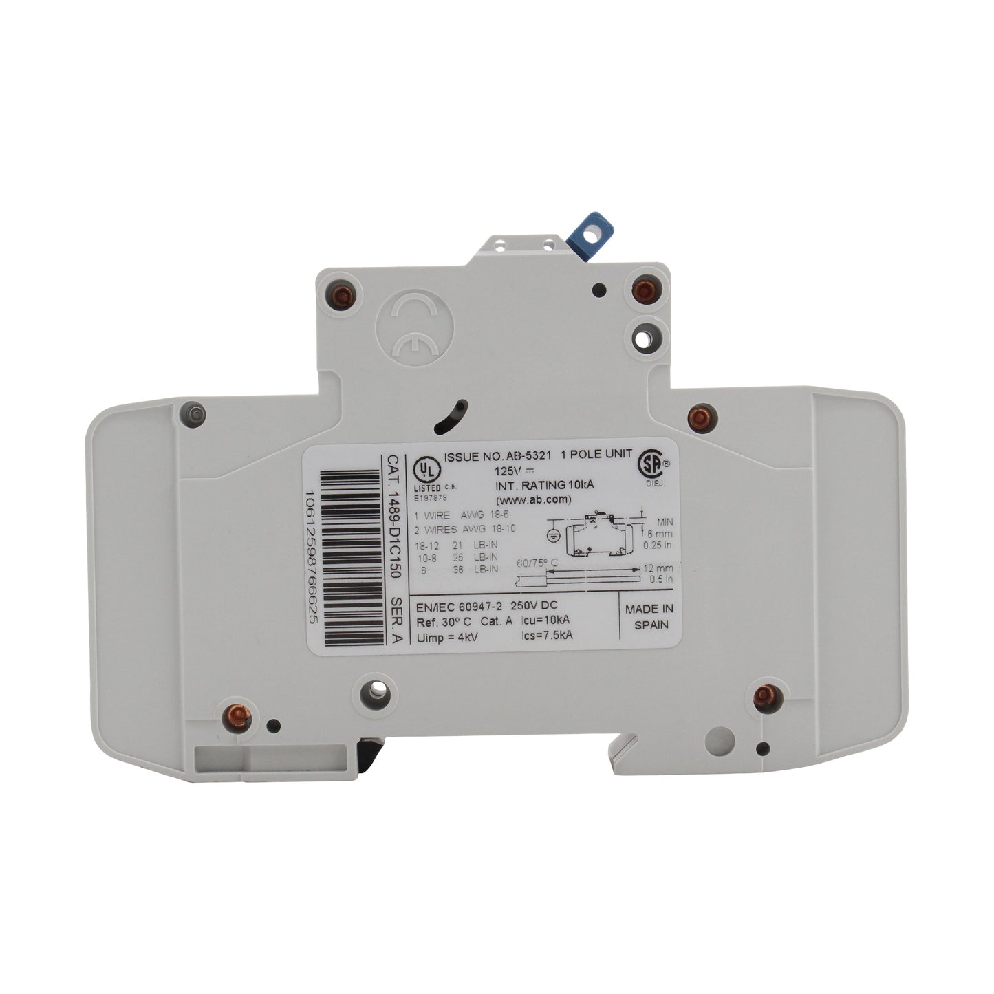 Allen Bradley Group 1489-D1C150