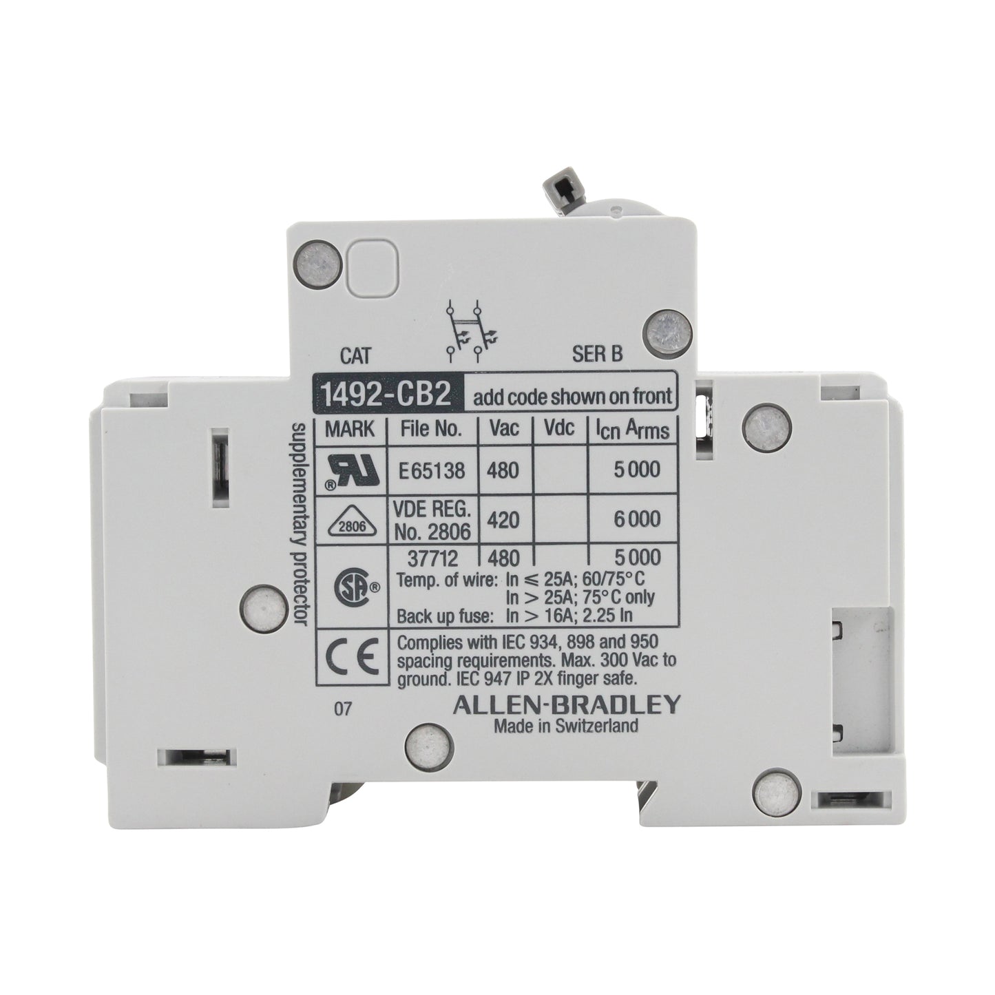 Allen Bradley Group 1492-CB2H250