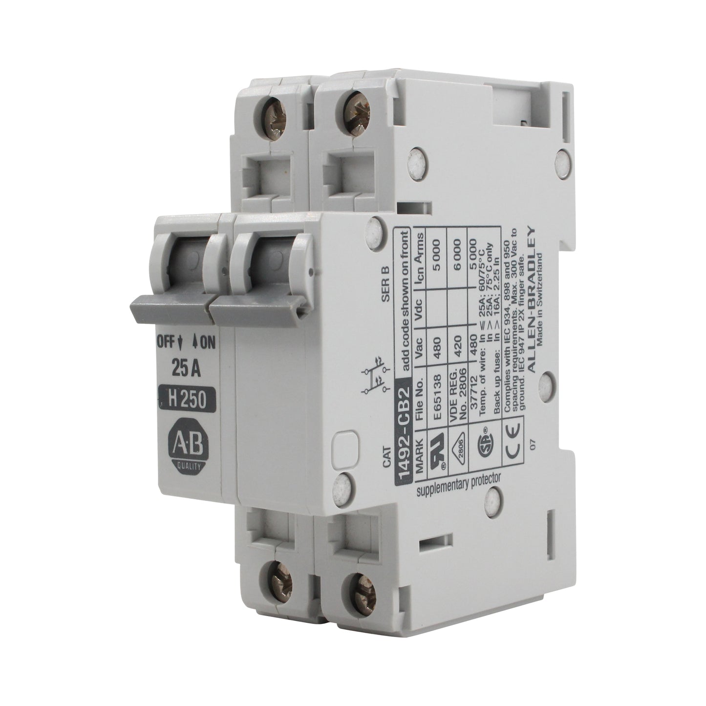 Allen Bradley Group 1492-CB2H250