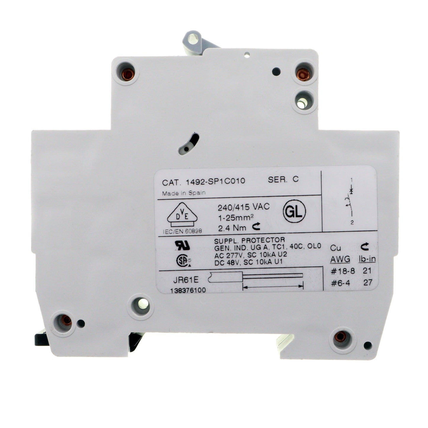 Allen-Bradley 1492-SP1C010