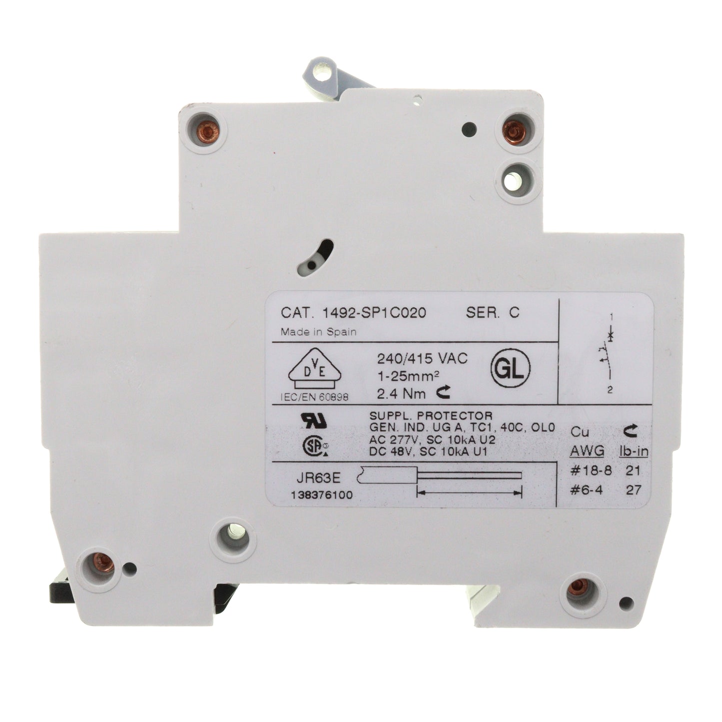 Allen-Bradley 1492-SP1C020