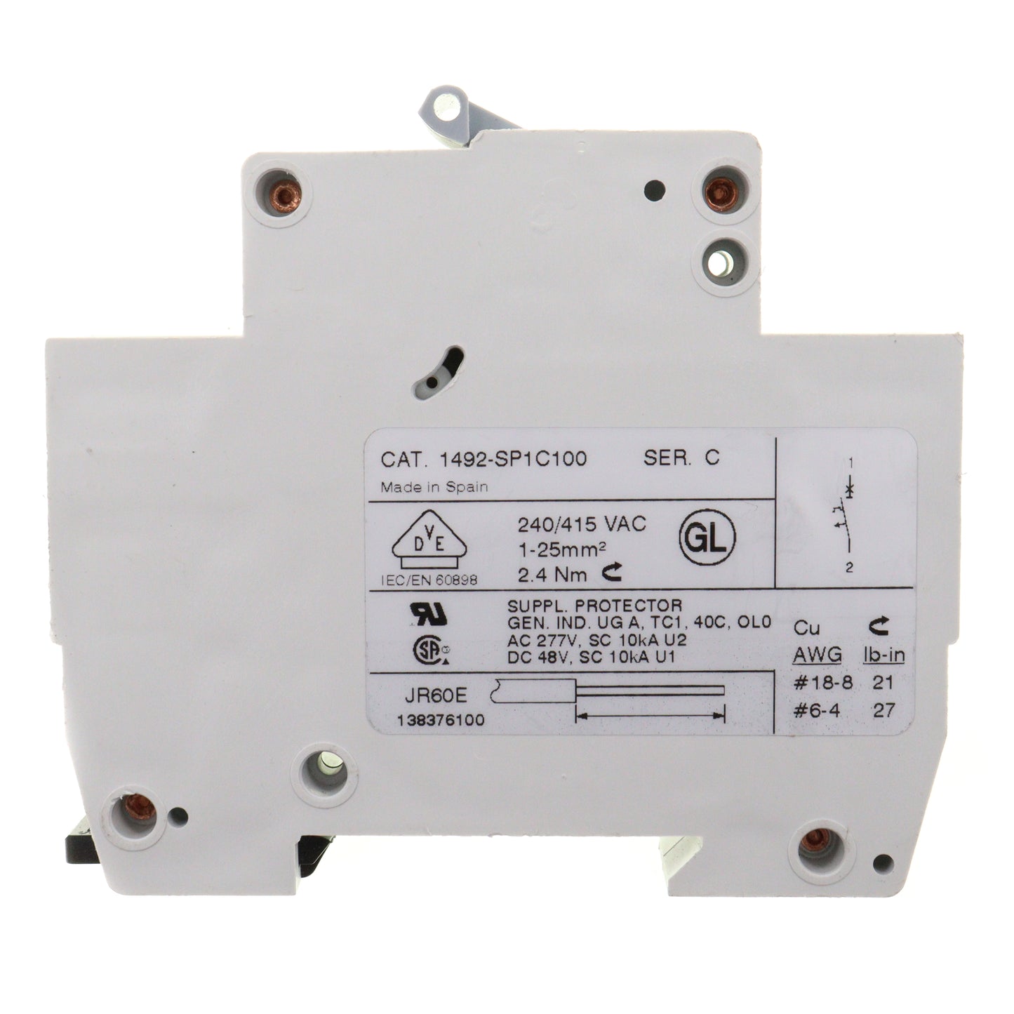 Allen-Bradley 1492-SP1C100