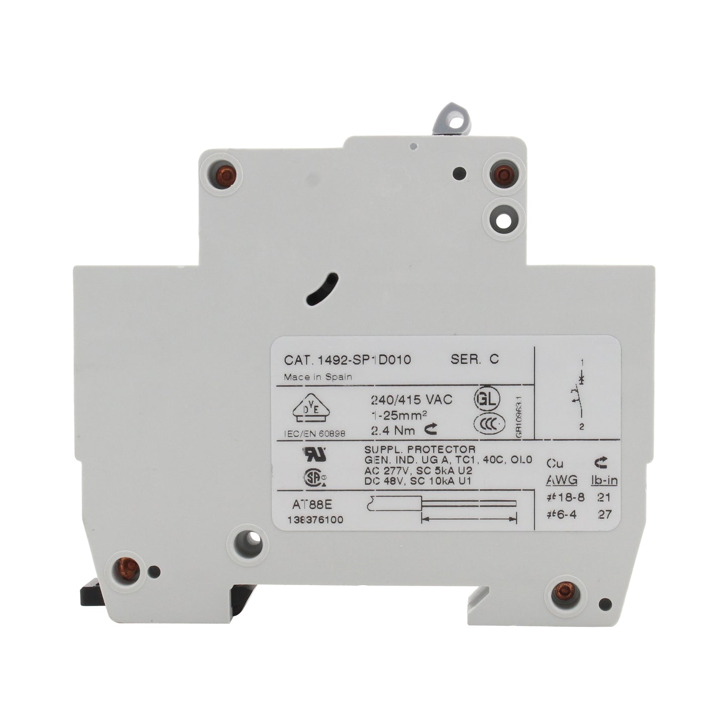 Allen Bradley Group 1492-SP1D010