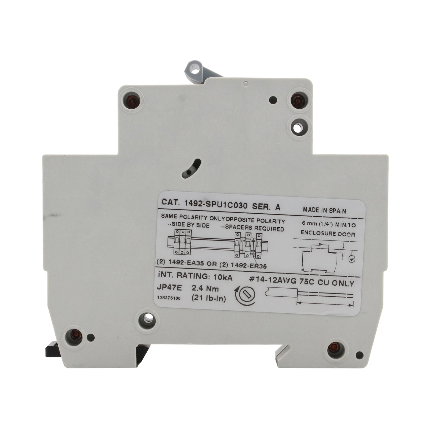 Allen Bradley Group 1492-SPU1C030
