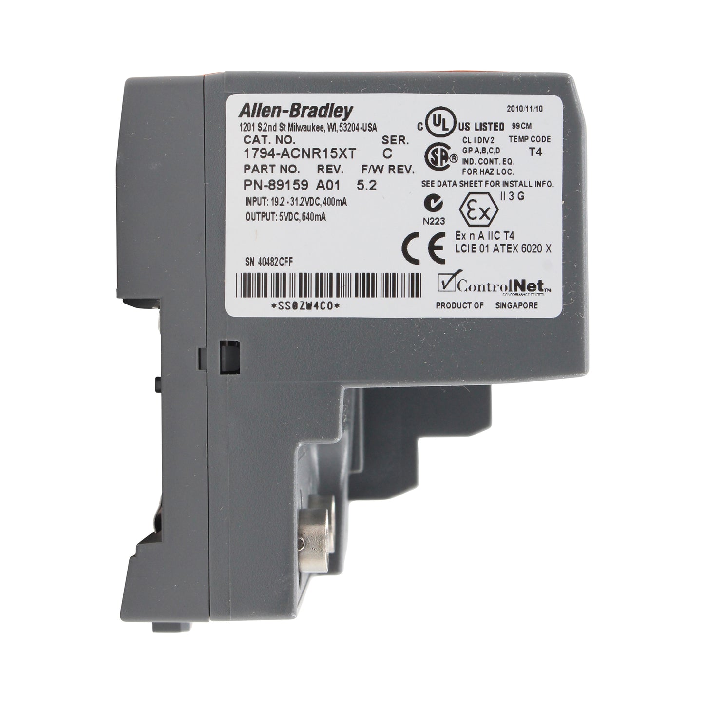 Allen Bradley Group 1794ACNR15XT