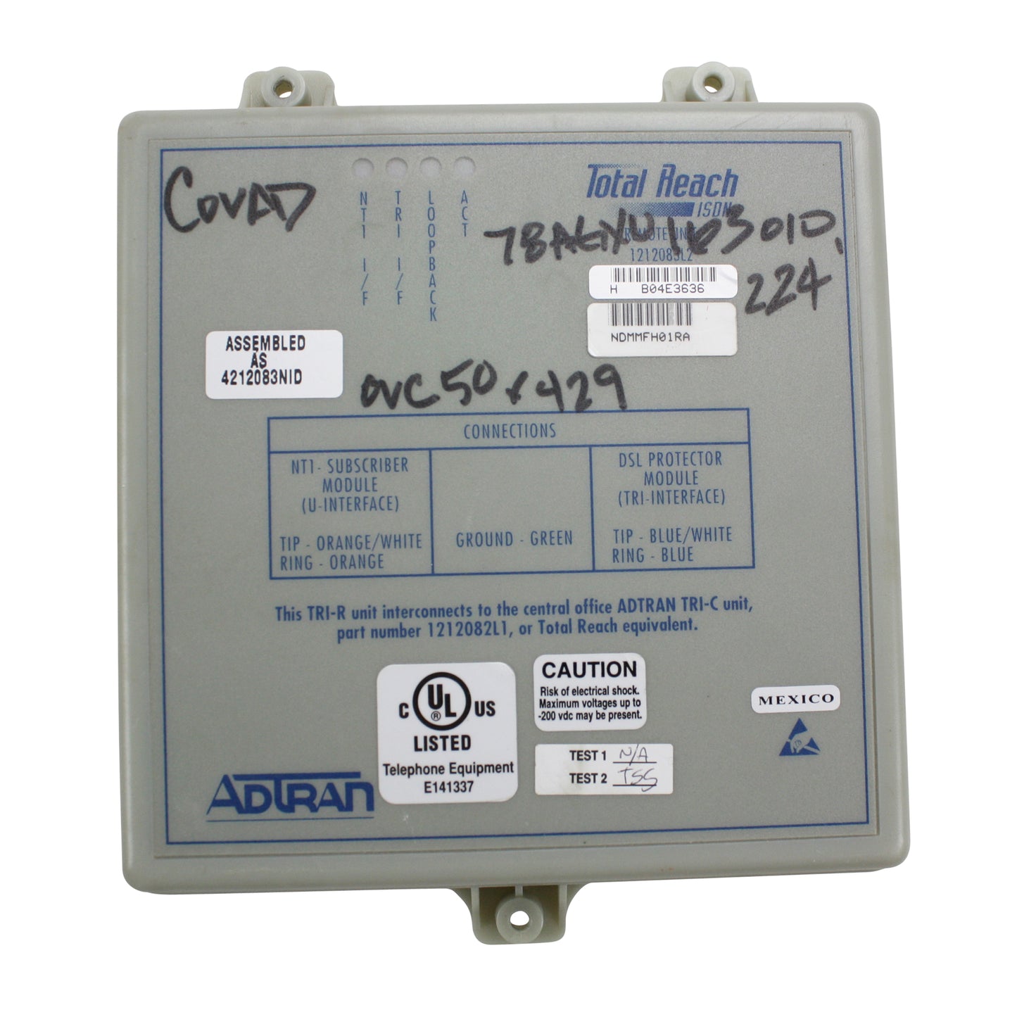 Adtran, Inc. 1212083L2