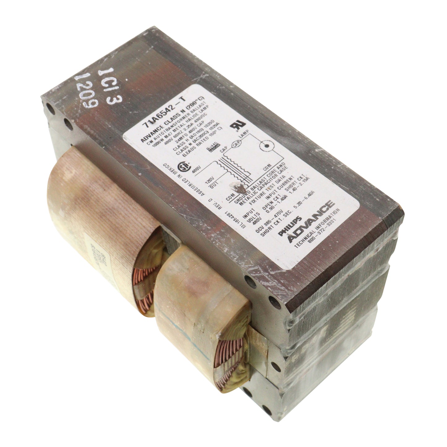 Advance Ballast 71A6542-T