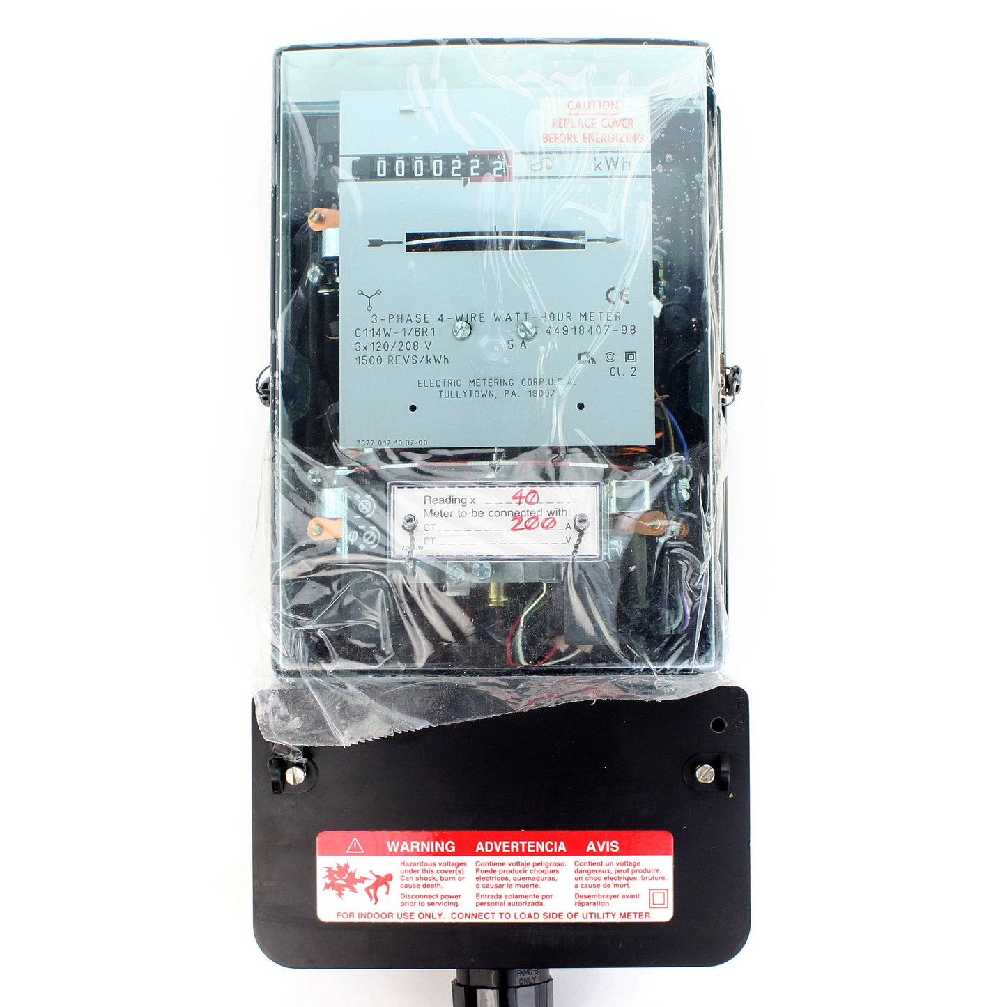 Electric Metering Corp EMC/IP-1V2A4WY-IP5VEX