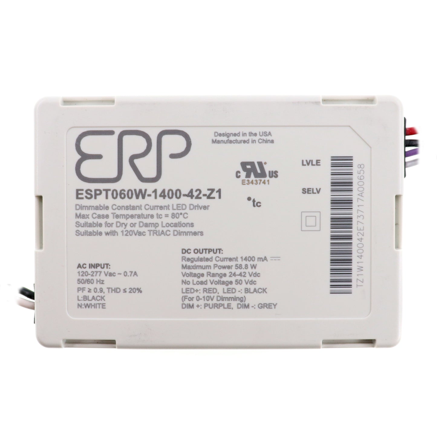 ERP ESTP060W-1400-42-Z1