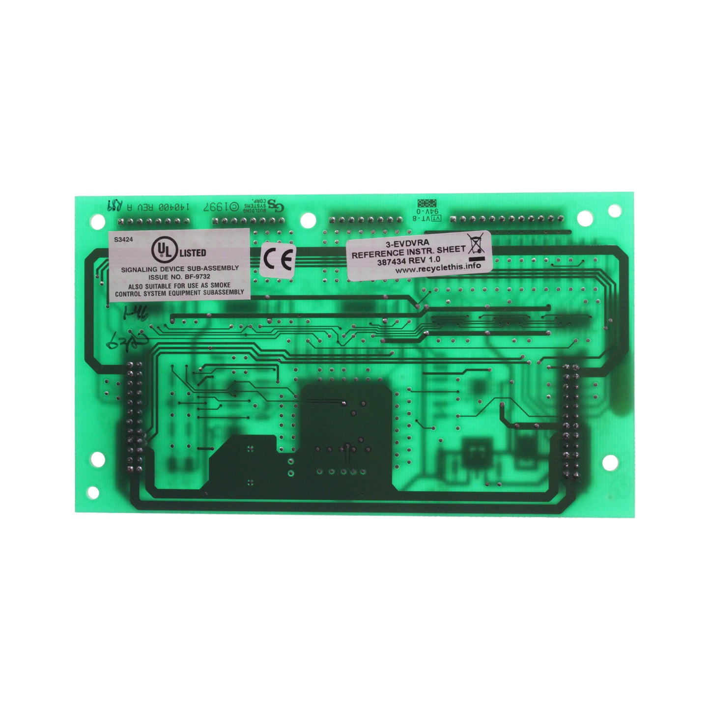 Edwards System Technologies (EST) 3-EVDVRA