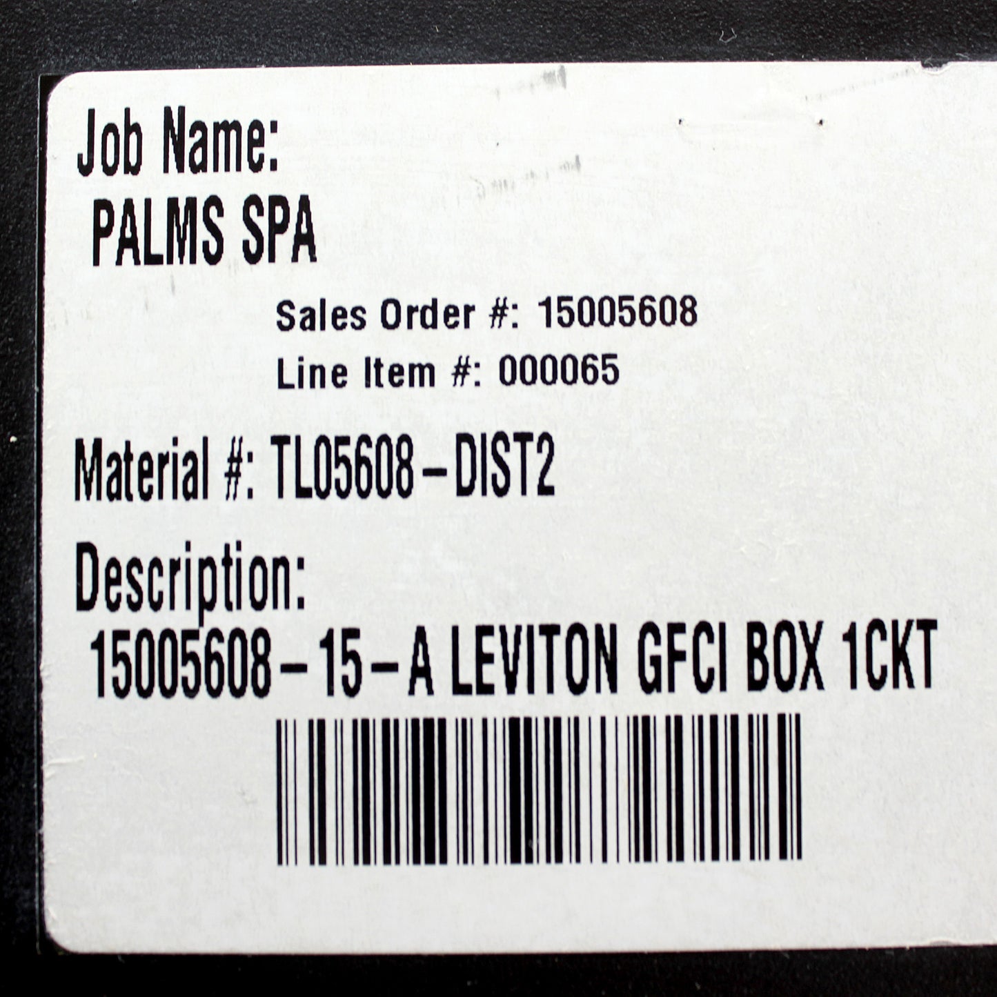 Electronic Theater Controls Inc TL05608-DIST2