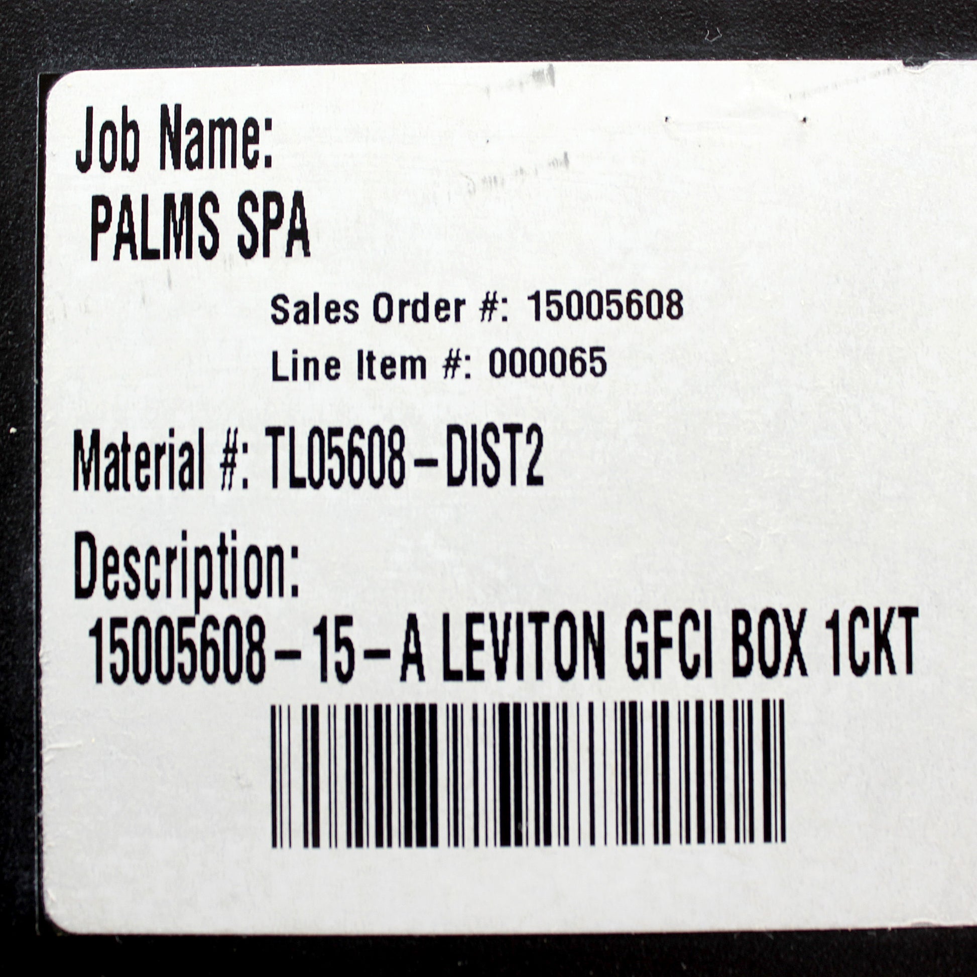 Electronic Theater Controls Inc TL05608-DIST2