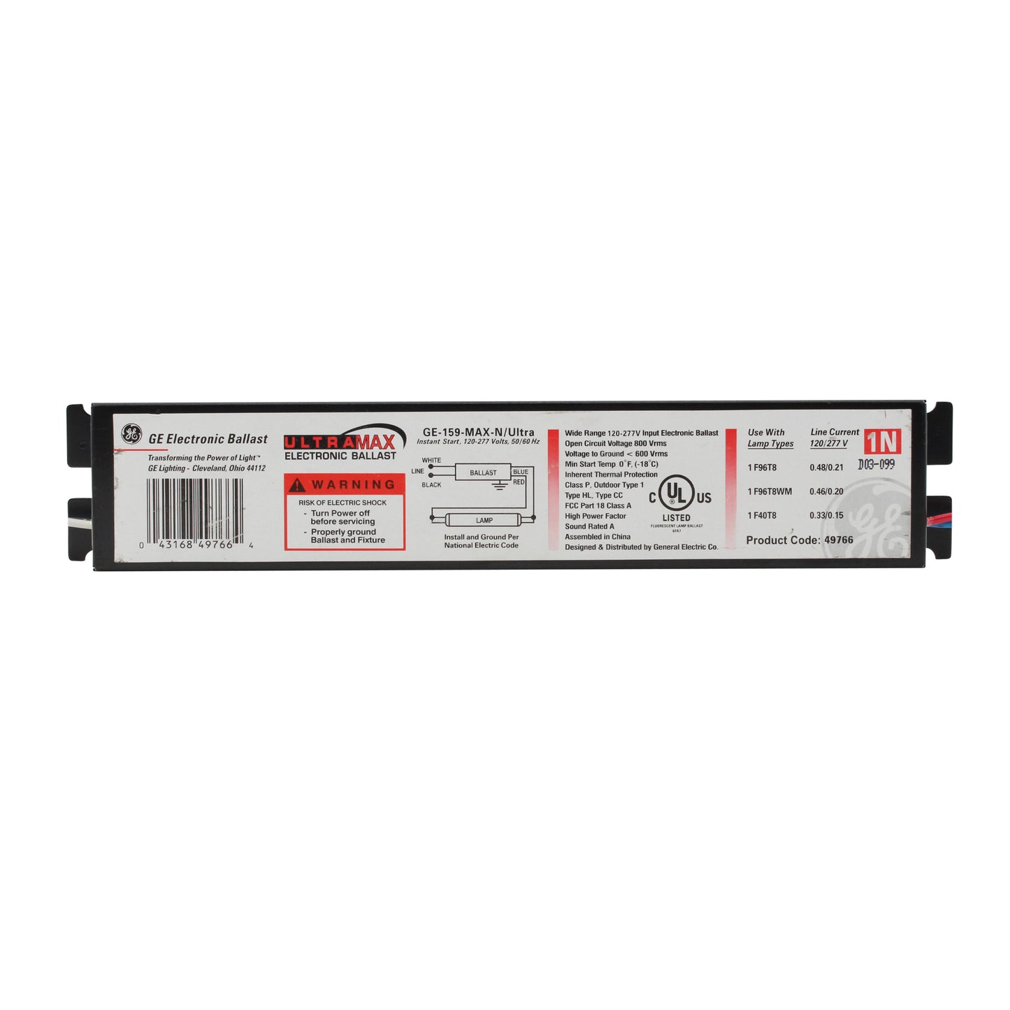 GE GE-159-MAX-N/ULTRA