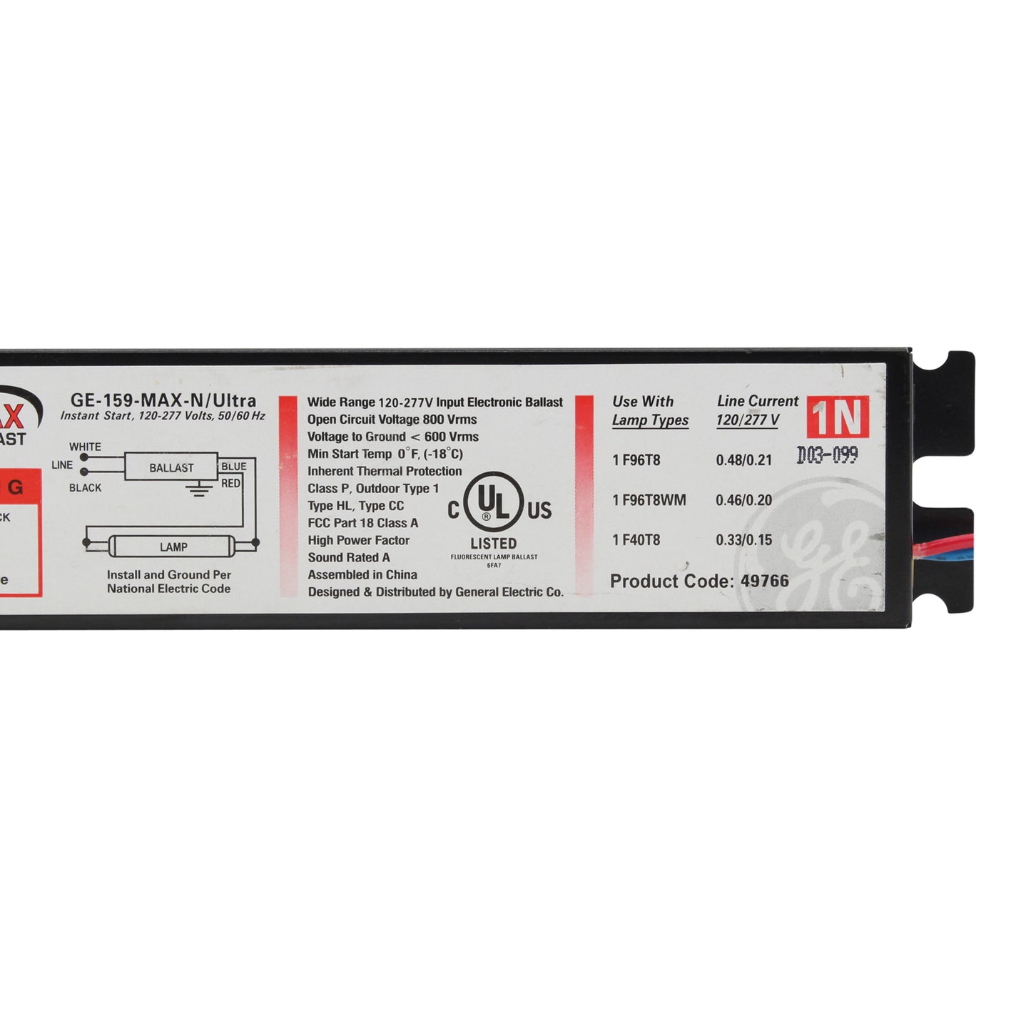 GE GE-159-MAX-N/ULTRA