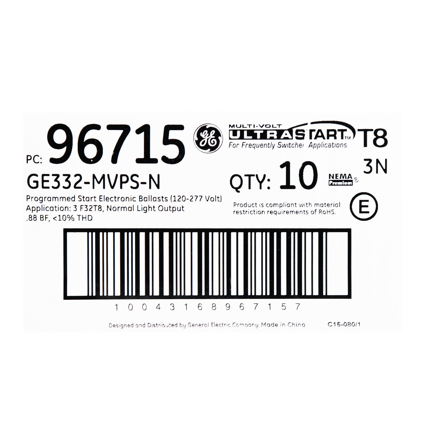 GE GE332-MVPS-N