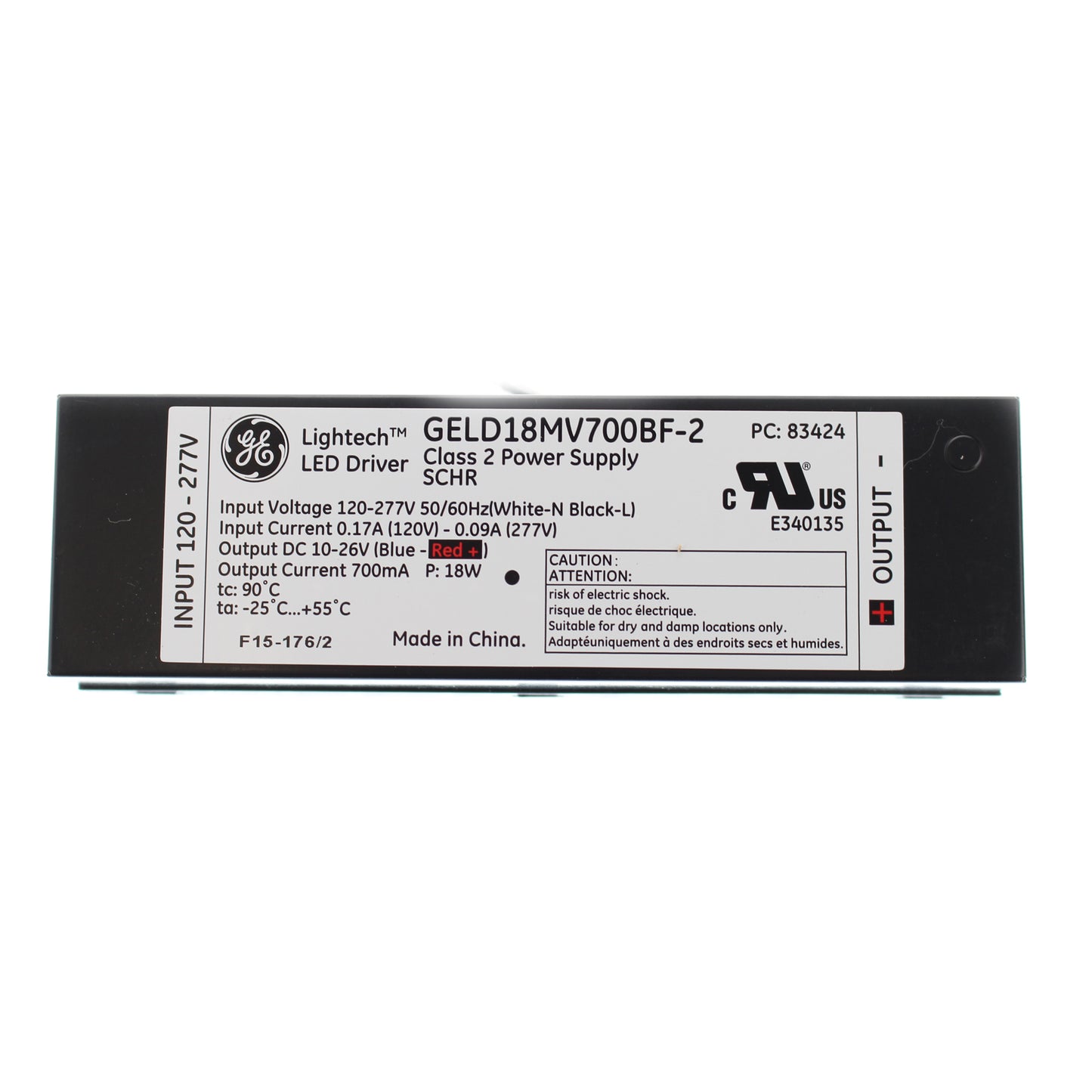 General Electric, Inc. GELD18MV700BF-2