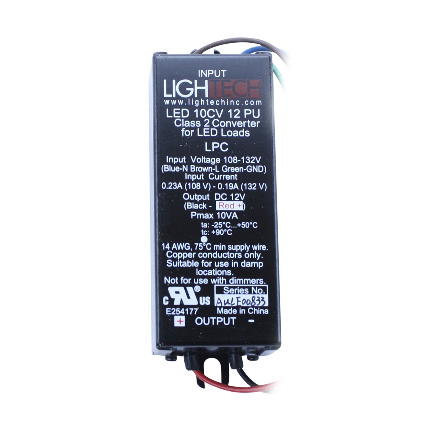 Lightech LED-10CV-12-PU