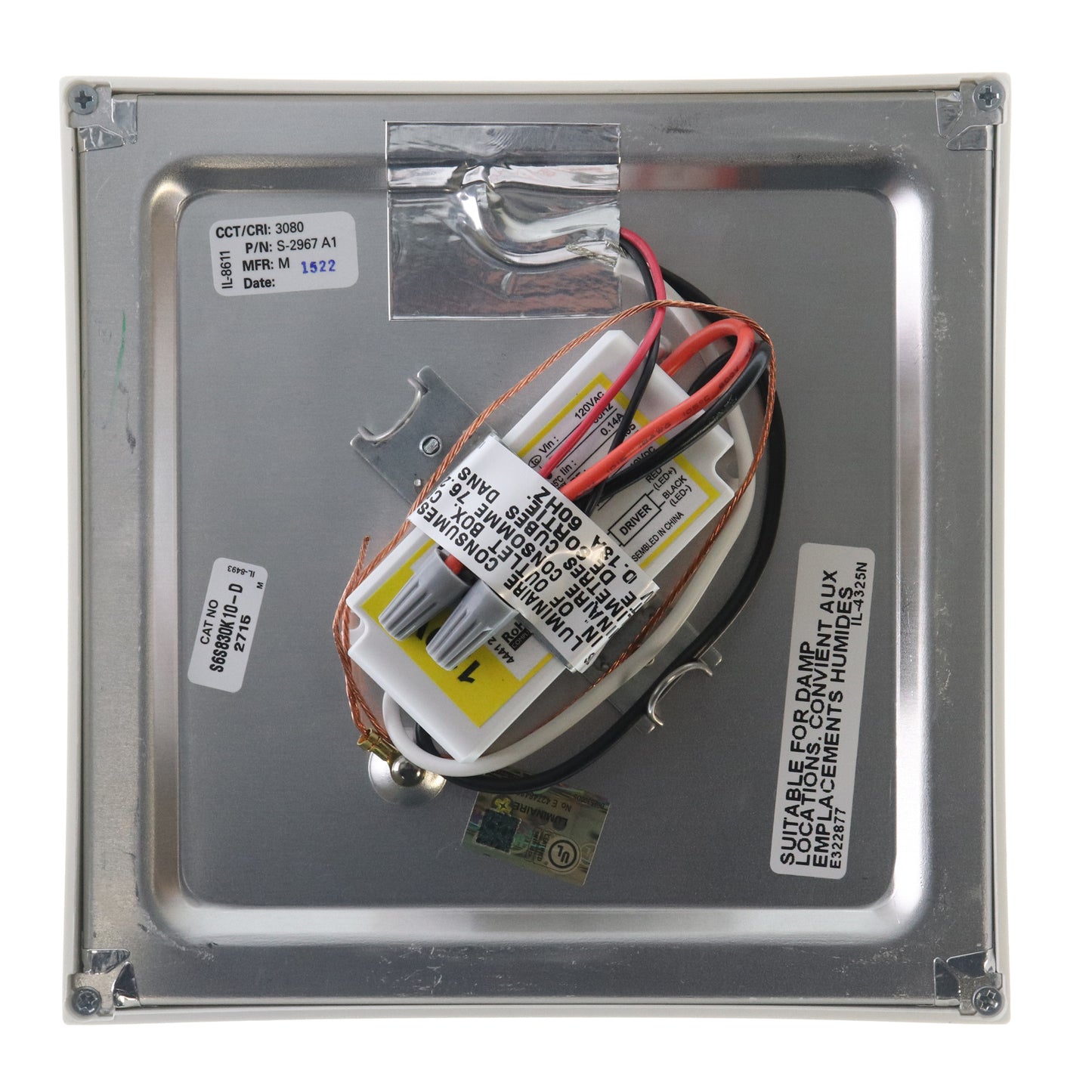 Lightolier S6S830K10-D