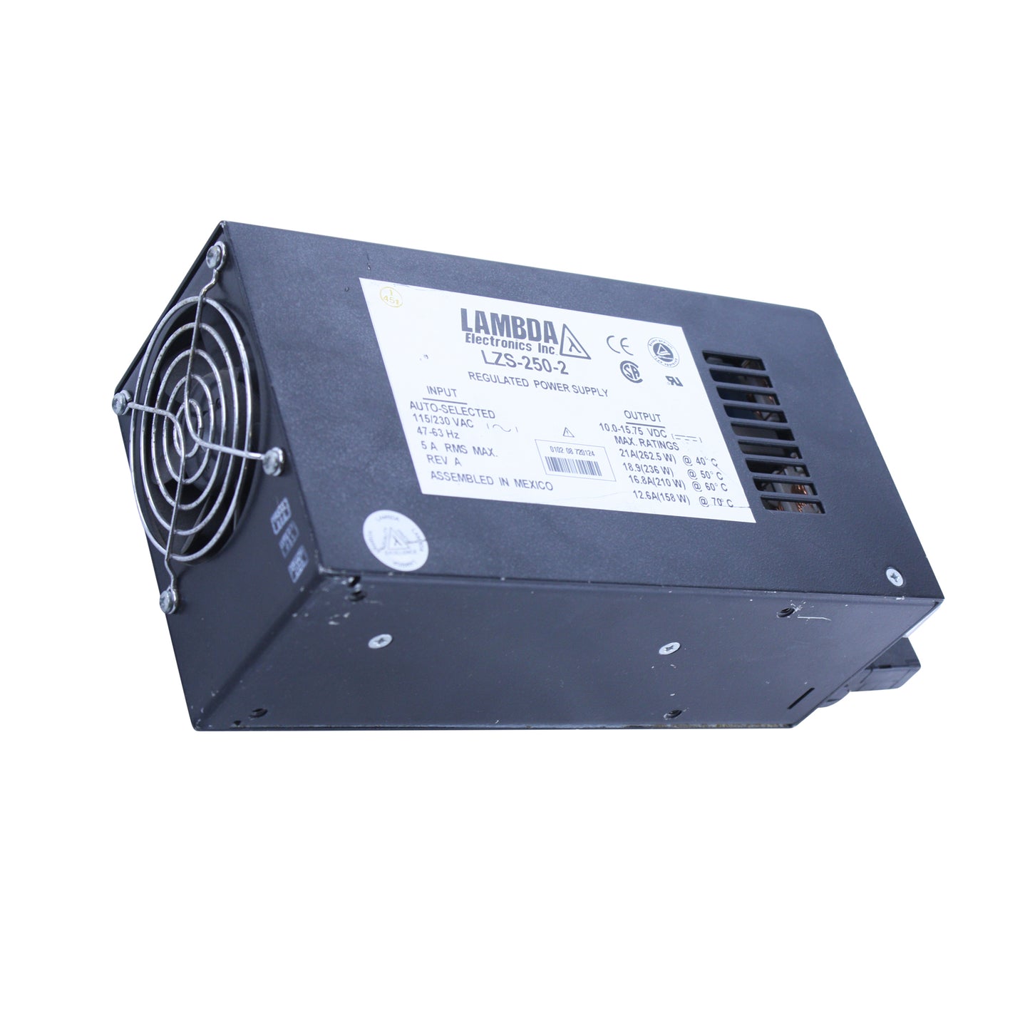 LAMBDA Electronics, Inc. LZS-250-2