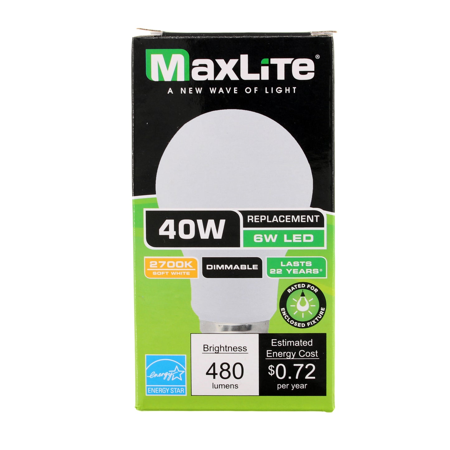MaxLite E6A19DLED27/G6