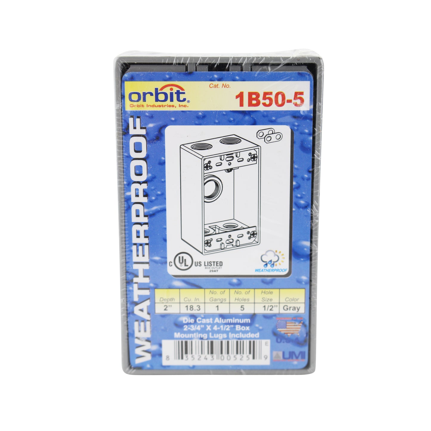 Orbit Industries, Inc. 1B50-5