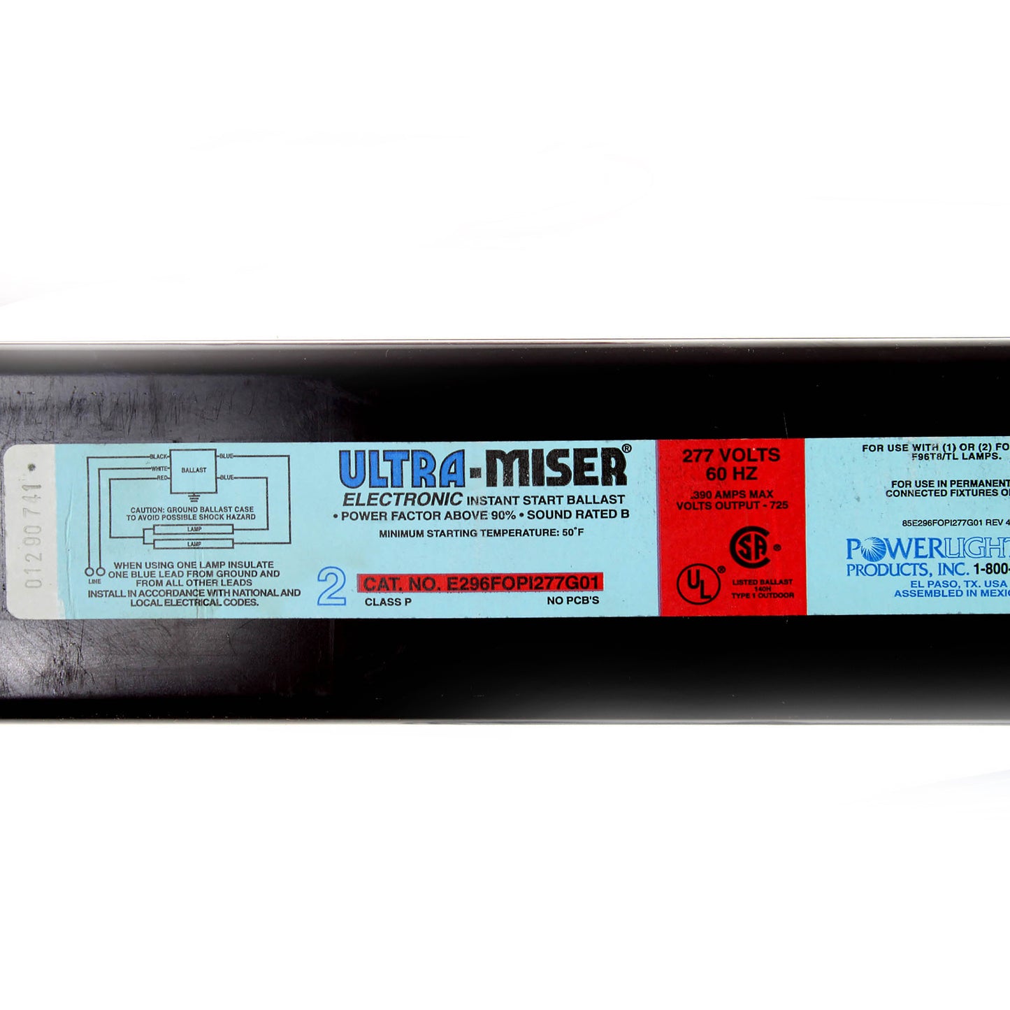 Power Lighting Products E296FOPI277G01