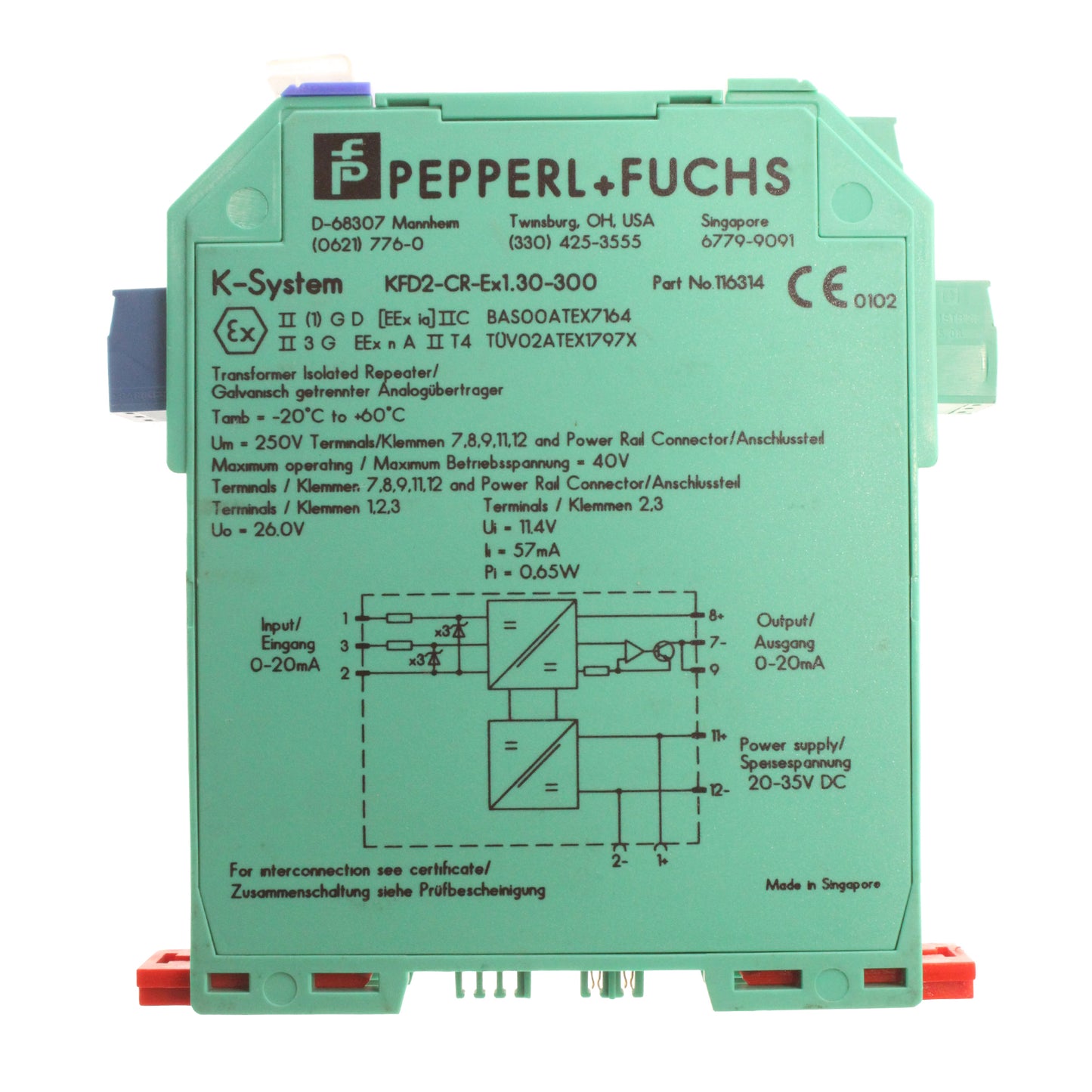 Pepperl + Fuchs 116314