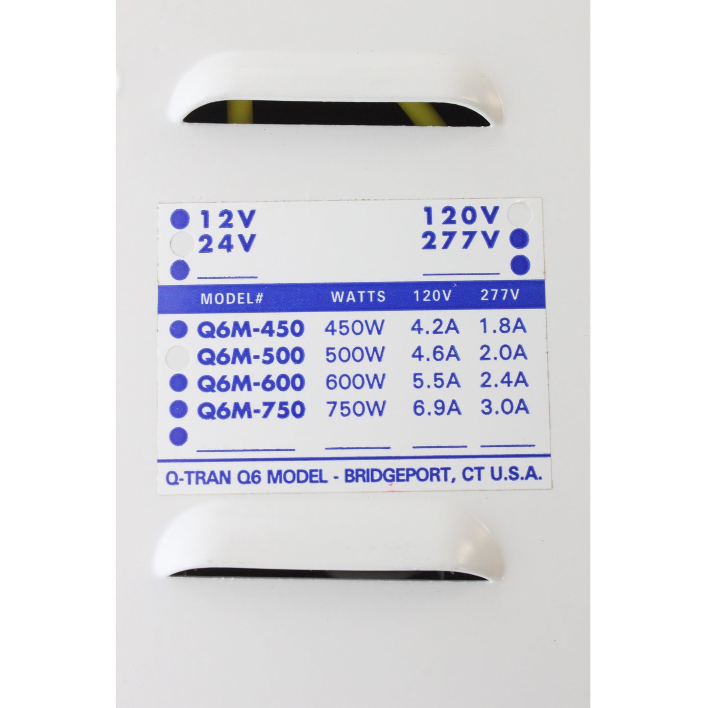 Q-Tran Q6M500DT-120-24-2X15+CK-L