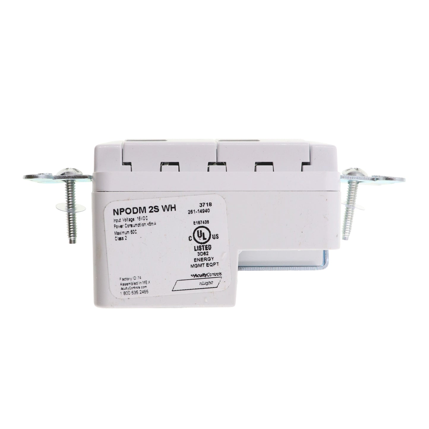 Sensor Switch NPODM-2S-WH