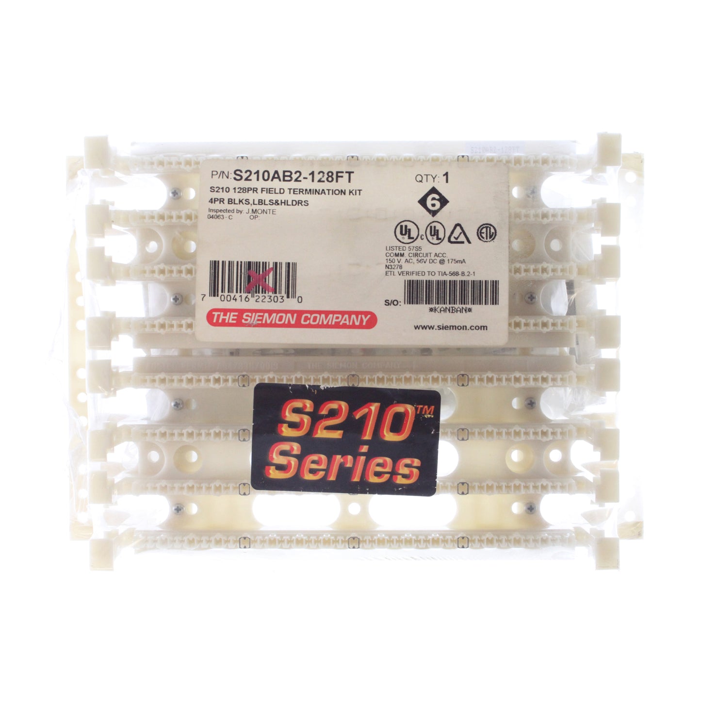Siemon S210AB2-128FT
