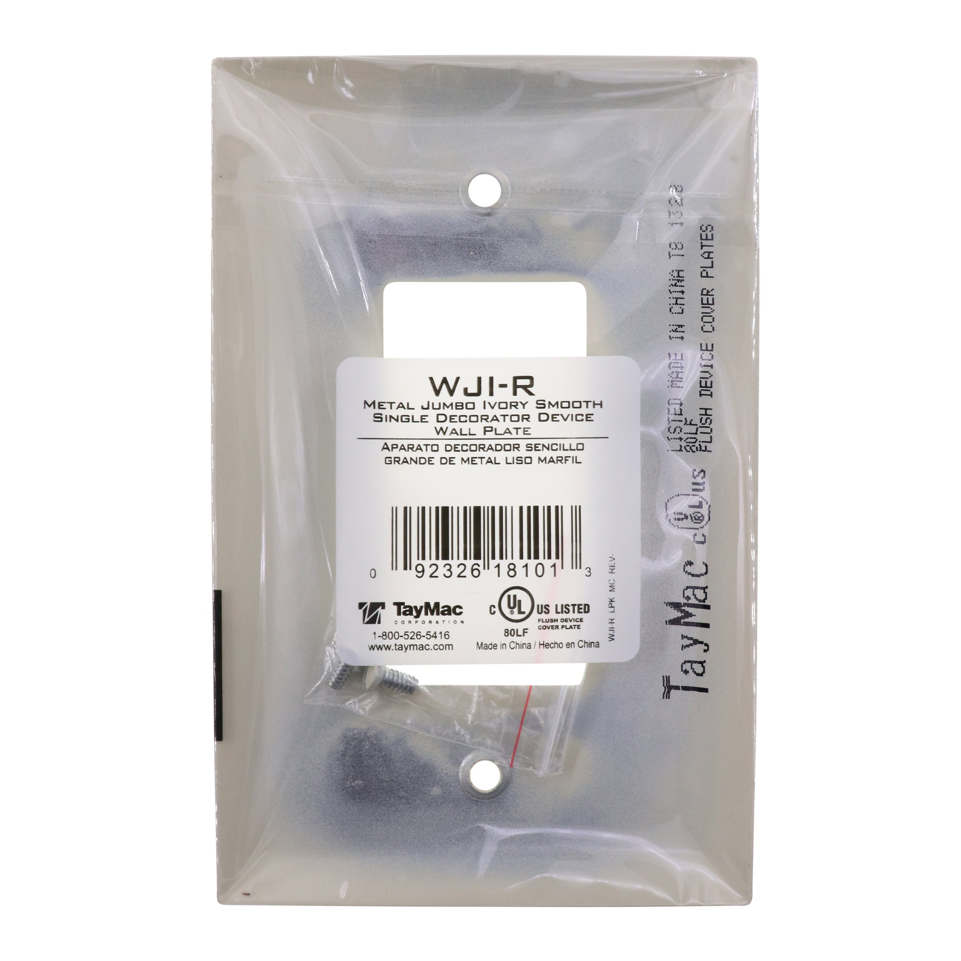 Taymac, Inc. WJI-R